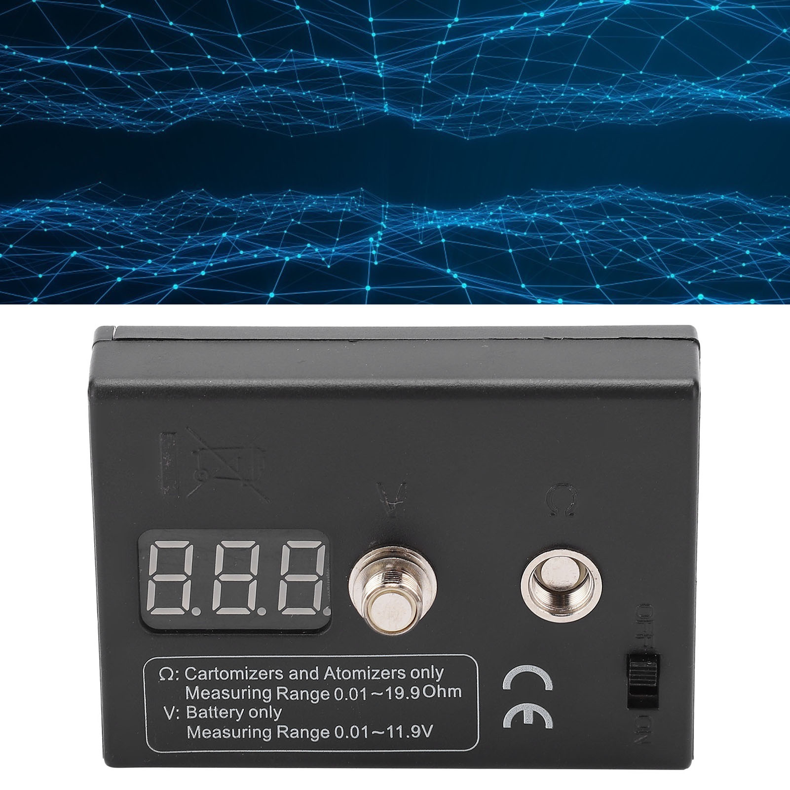 Ohm Meter Reader - Widerstand OHM Meter Messleser Spule Tester