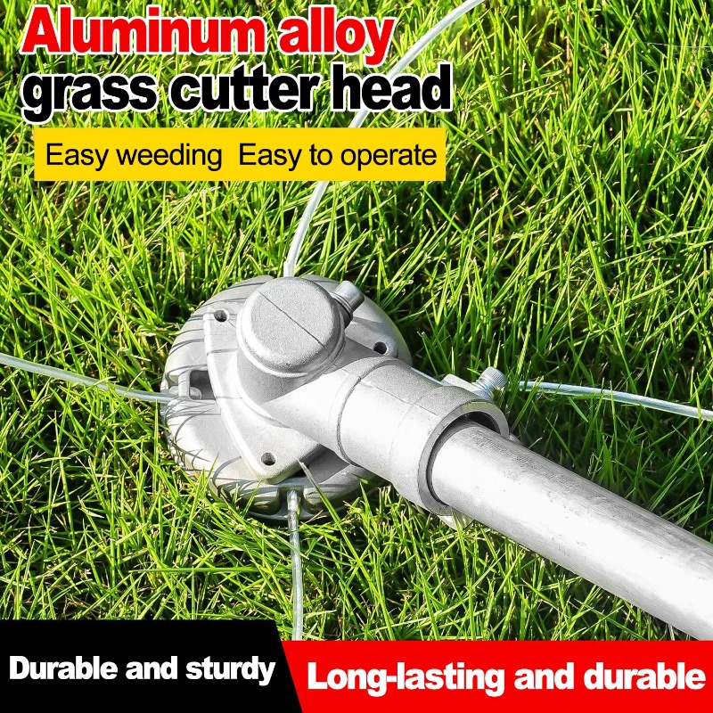 Dry Herb Vaping Accessories - Universeller Rasenmäherkopf aus Aluminiumlegierung und Ersatz-Nylonstahl