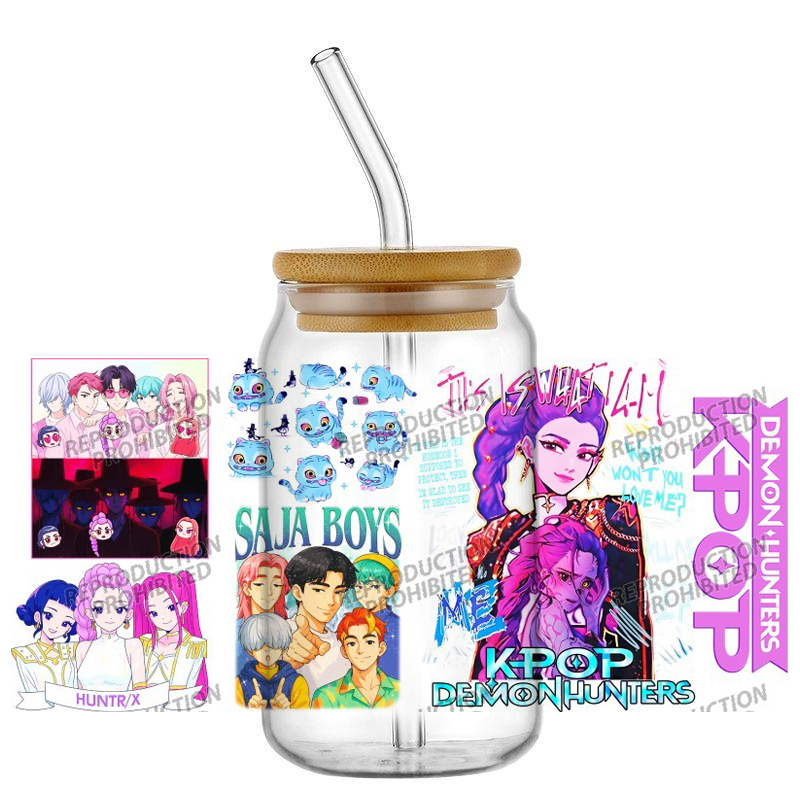 Saja Boys K-POP Team UV DTF Be – Rdta Tank Glass Bewertung und Preis